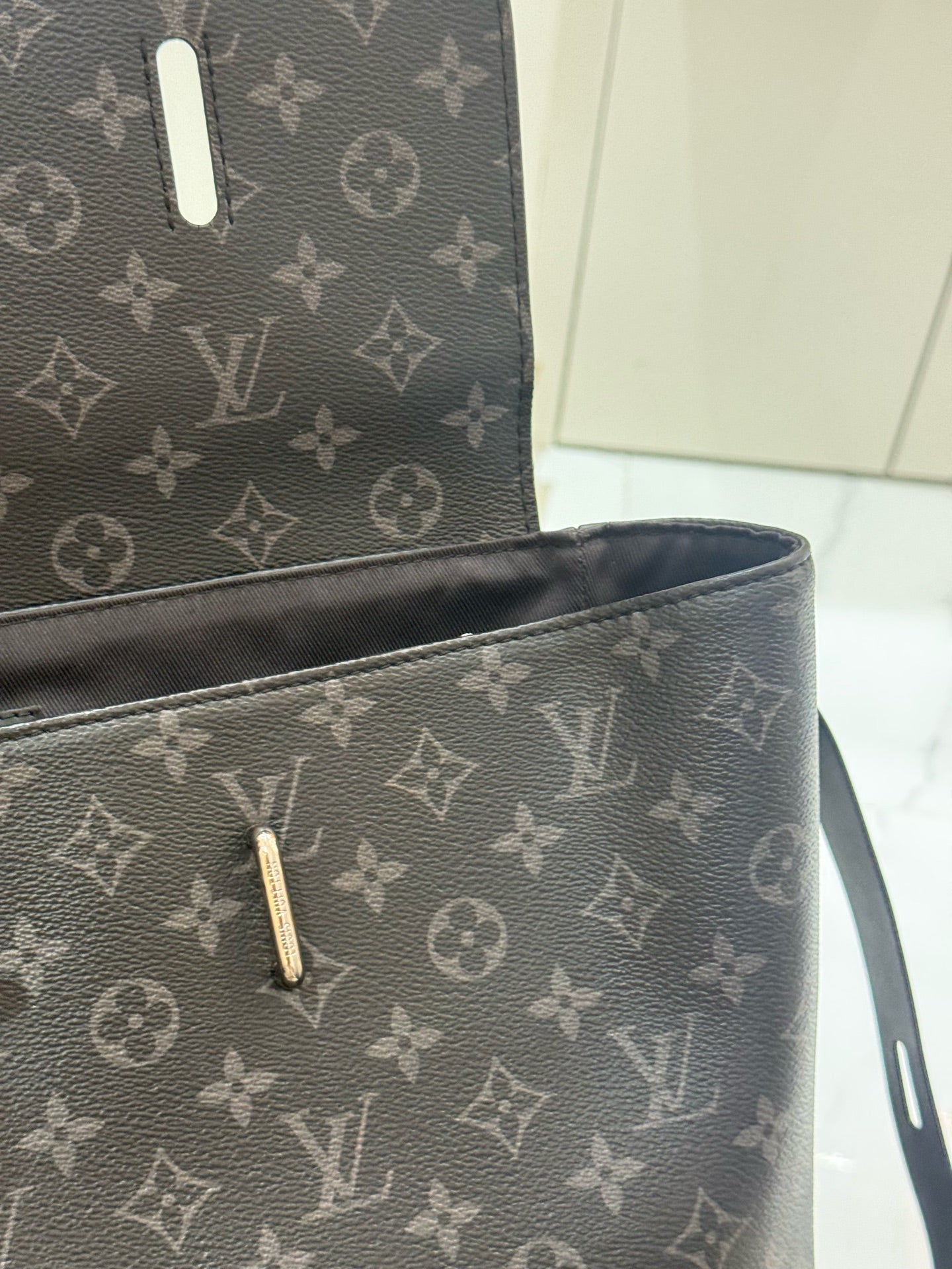 Louis Vuitton - Steamer - Leather - Black - (large)