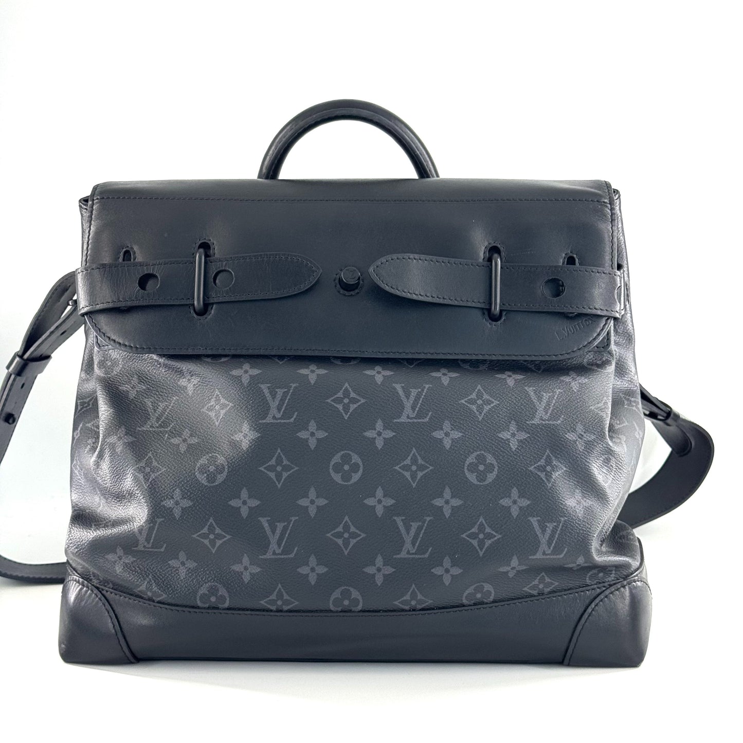 Louis Vuitton - Steamer - Leather - Black - (medium)