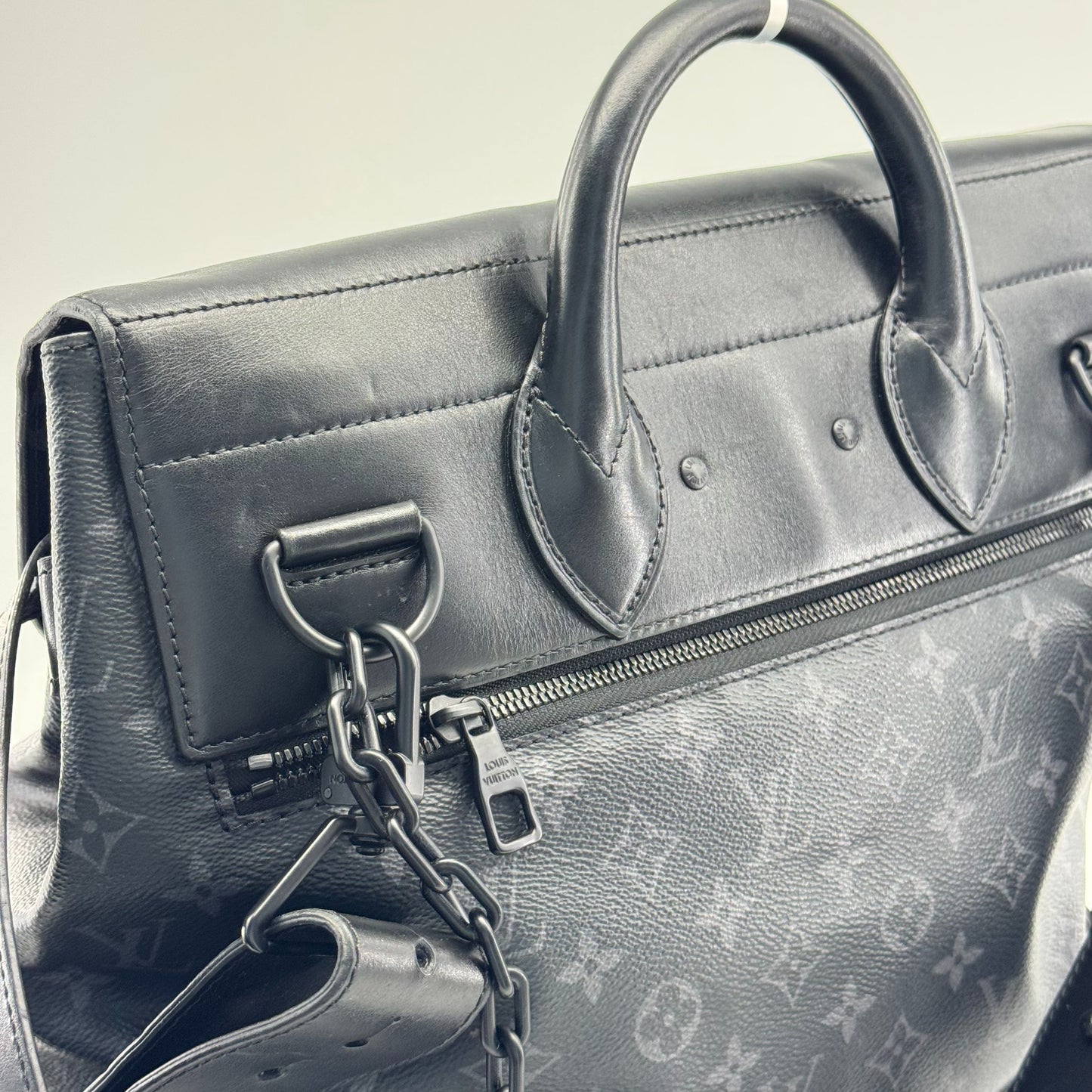 Louis Vuitton - Steamer - Leather - Black - (medium)