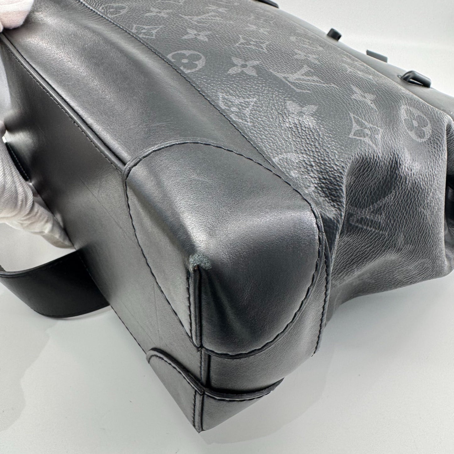 Louis Vuitton - Steamer - Leather - Black - (medium)