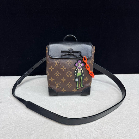 Louis Vuitton - Steamer Nano Monogram Scarecrow - Monogram coated canvas with leather trim - Brown with Black and Multicolour accents - (mini)