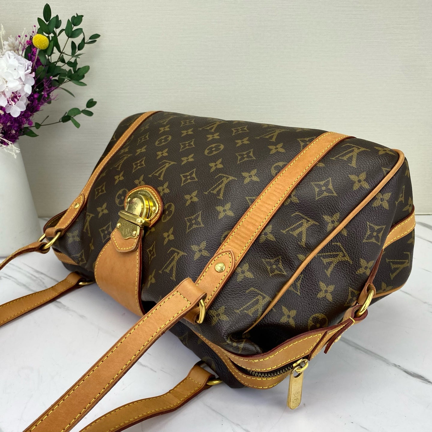 Louis Vuitton - Stresa - Leather - Brown - (Large)