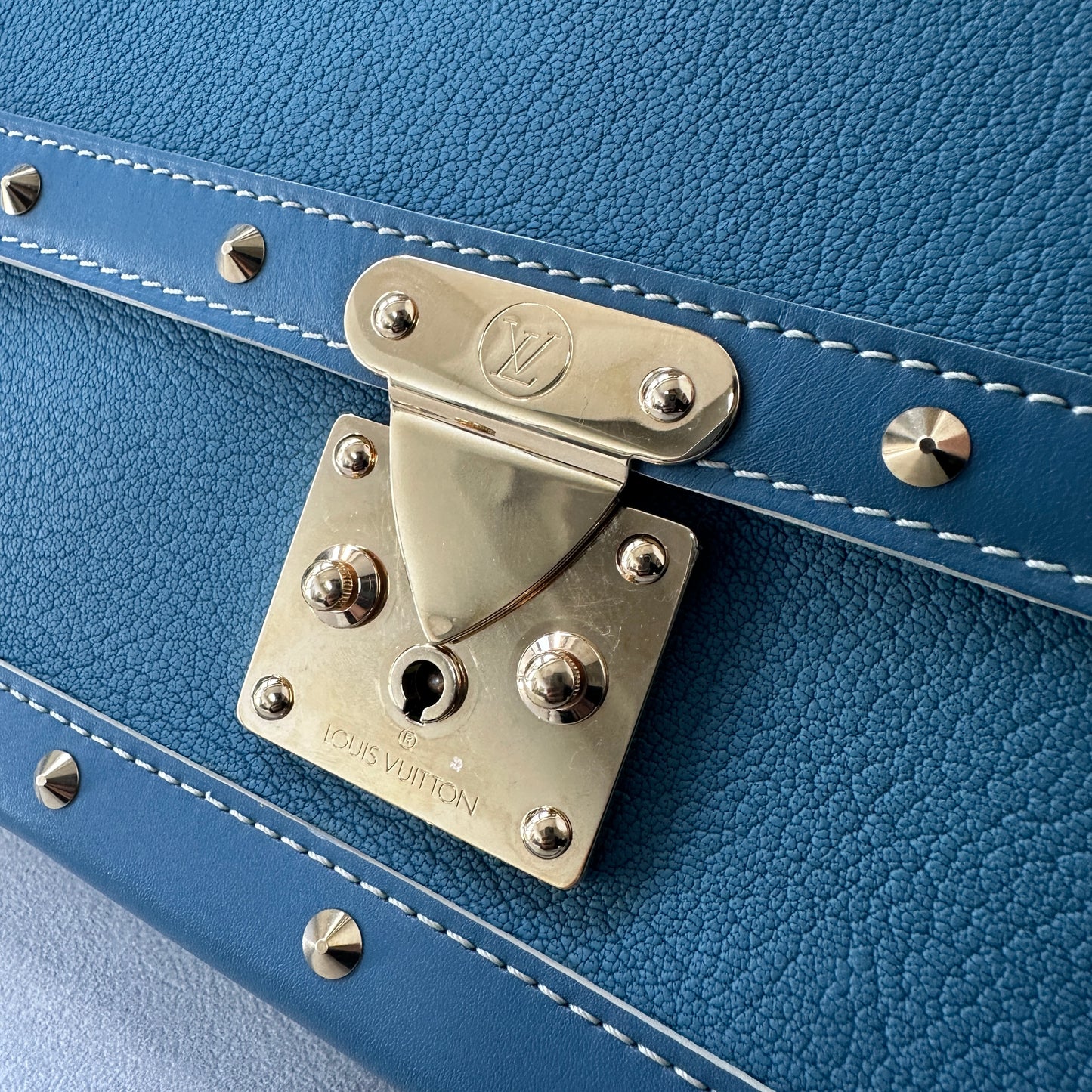 Louis Vuitton - Suhali Lockit - Leather - Blue - (medium)