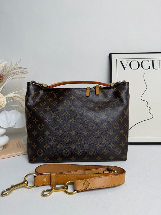 Louis Vuitton - Sully - Monogram Canvas - Brown - (large)
