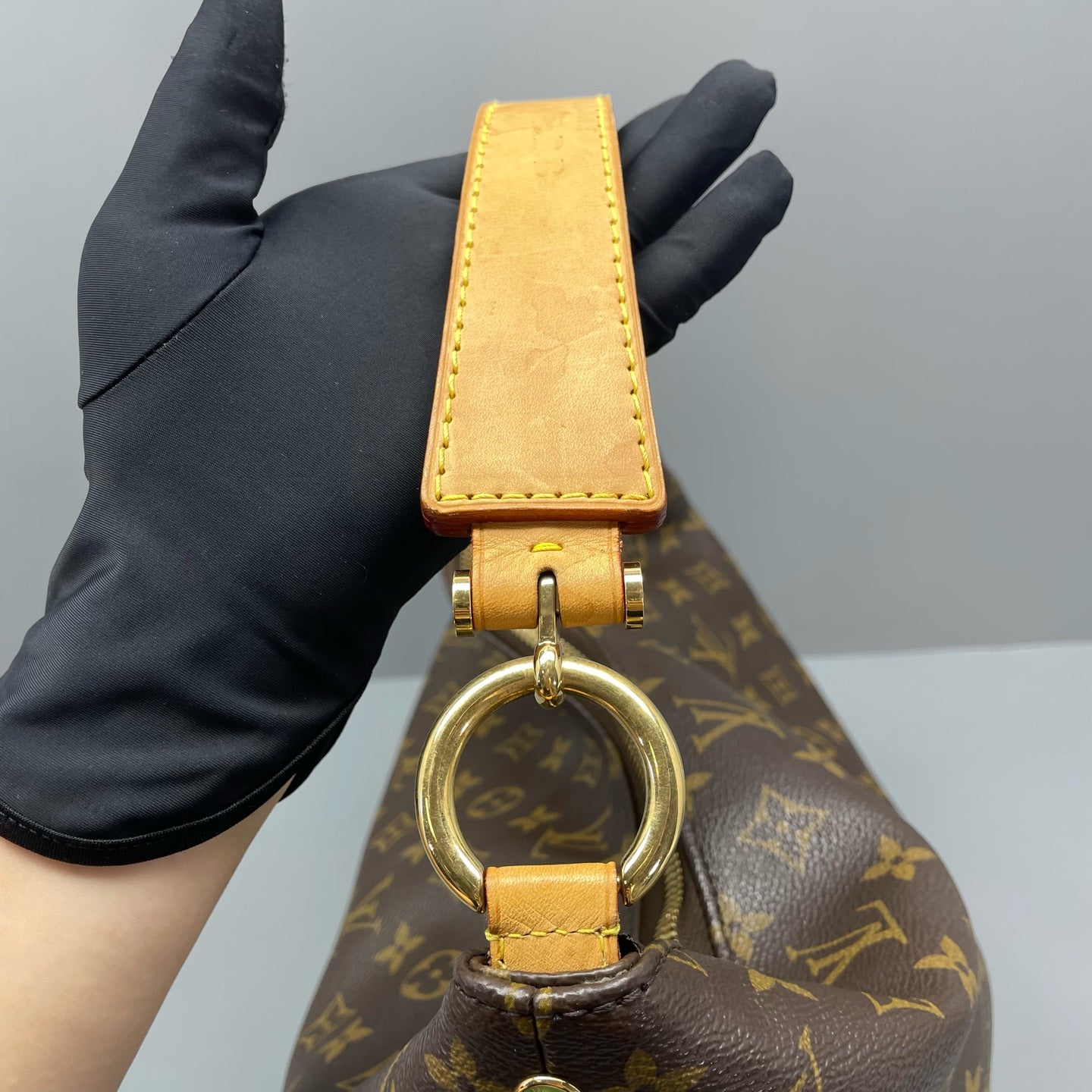 Louis Vuitton - Sully - Synthetic - Brown - (Large)