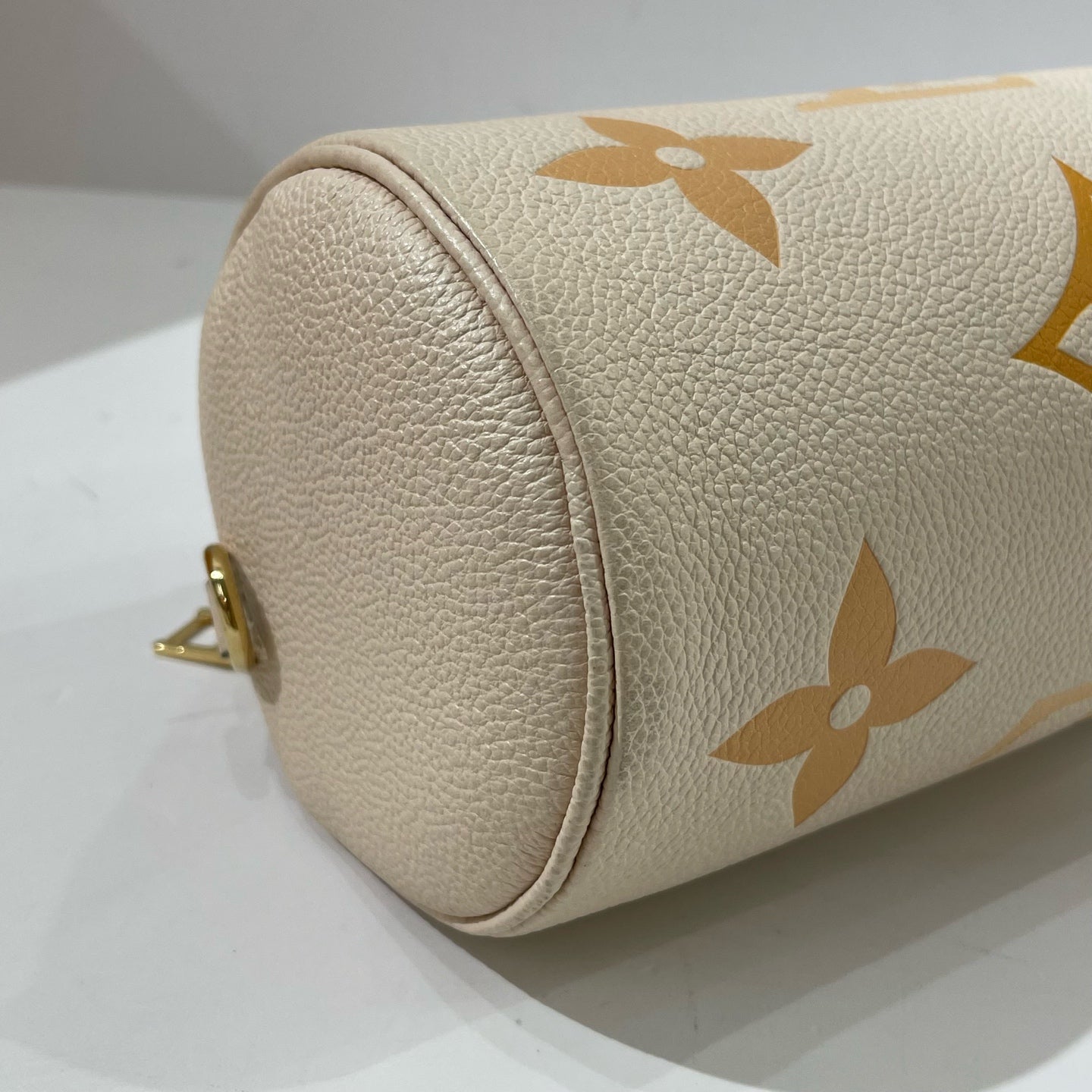 Louis Vuitton - Summer Papillon BB - Calfskin leather - Cream with Vanilla Yellow Monogram - (Small)