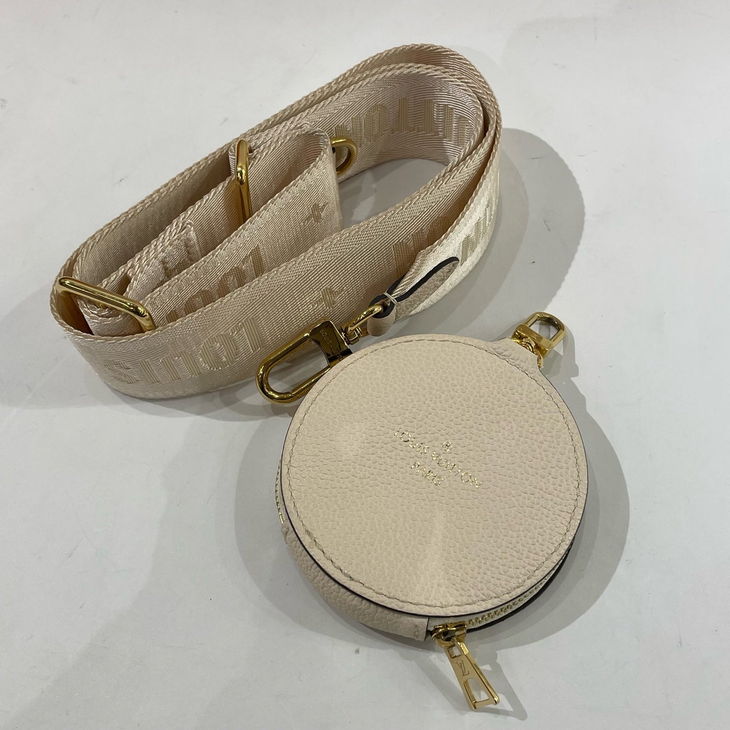 Louis Vuitton - Summer Papillon BB - Calfskin leather - Cream with Vanilla Yellow Monogram - (Small)
