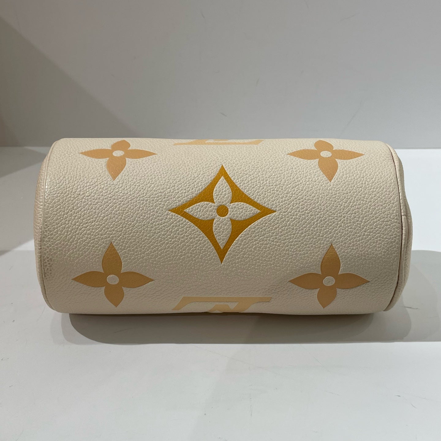 Louis Vuitton - Summer Papillon BB - Calfskin leather - Cream with Vanilla Yellow Monogram - (Small)