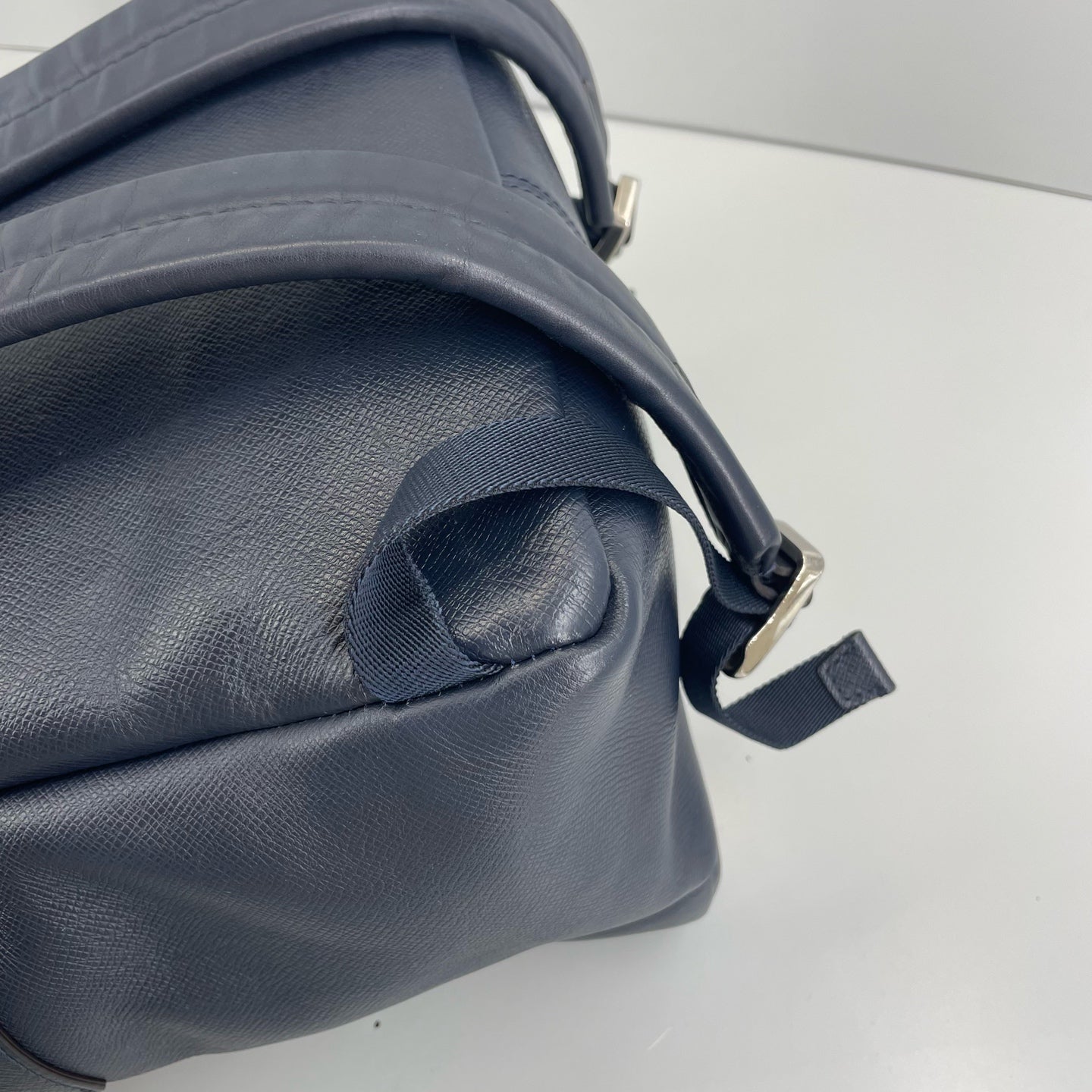 Louis Vuitton - Taigarama Discovery Backpack - Leather - Blue - (medium)