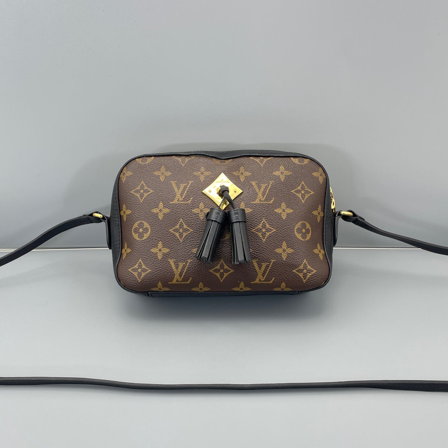 Louis Vuitton - Tassel Camera Bag - Monogram coated canvas and grained leather - Brown and Black - (Small)