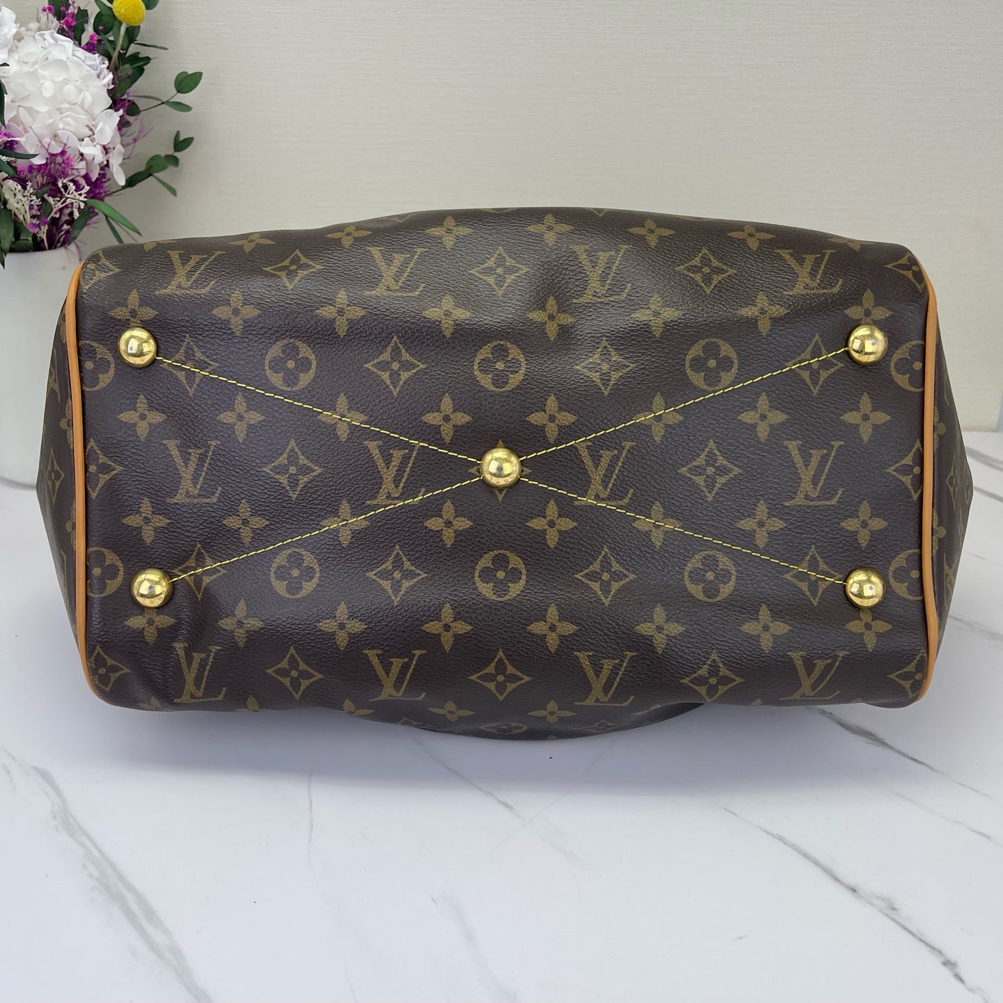 Louis Vuitton - Tivoli - Leather - Brown - (Medium)