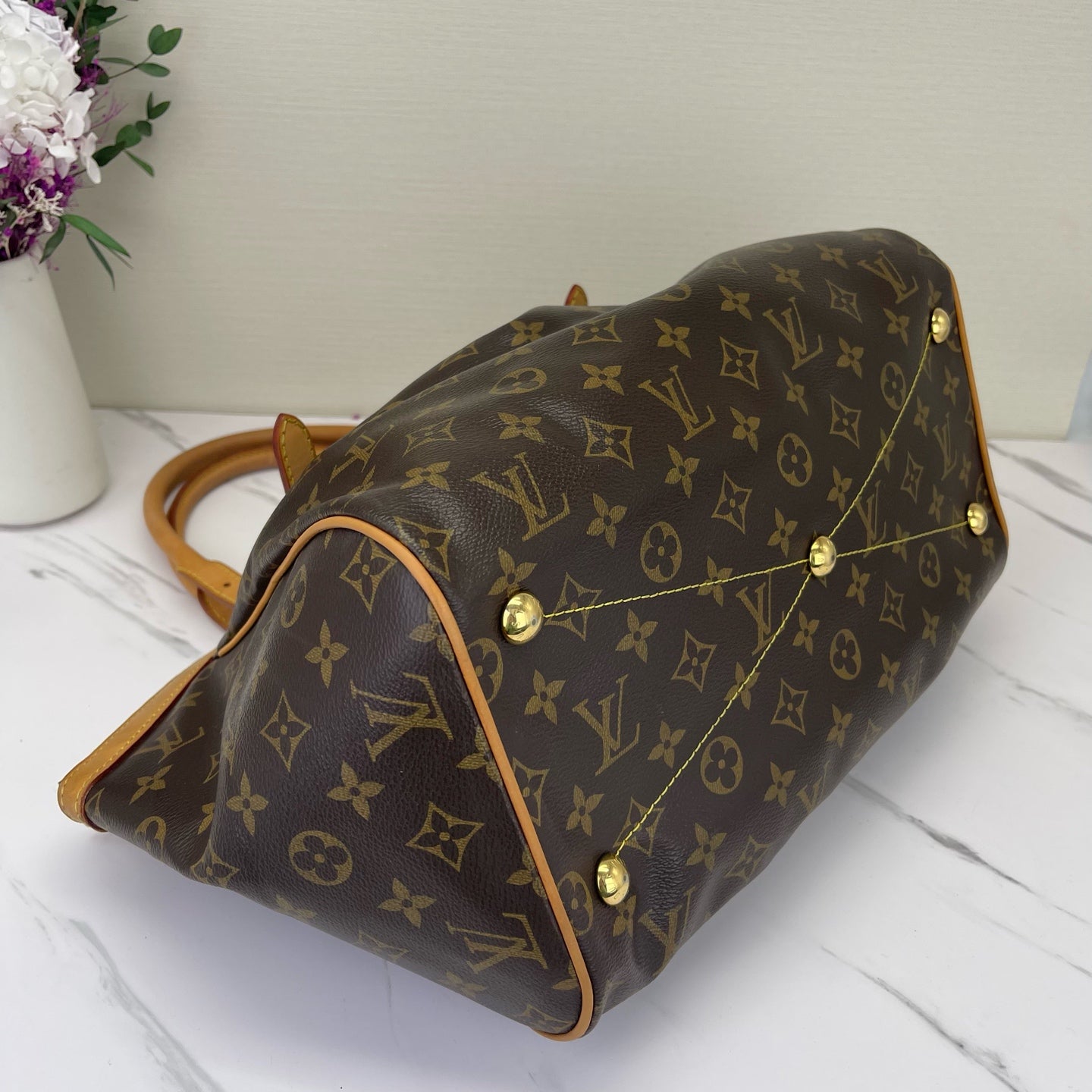 Louis Vuitton - Tivoli - Leather - Brown - (medium)