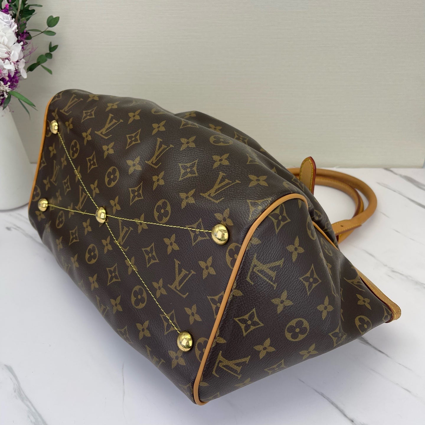 Louis Vuitton - Tivoli - Leather - Brown - (medium)