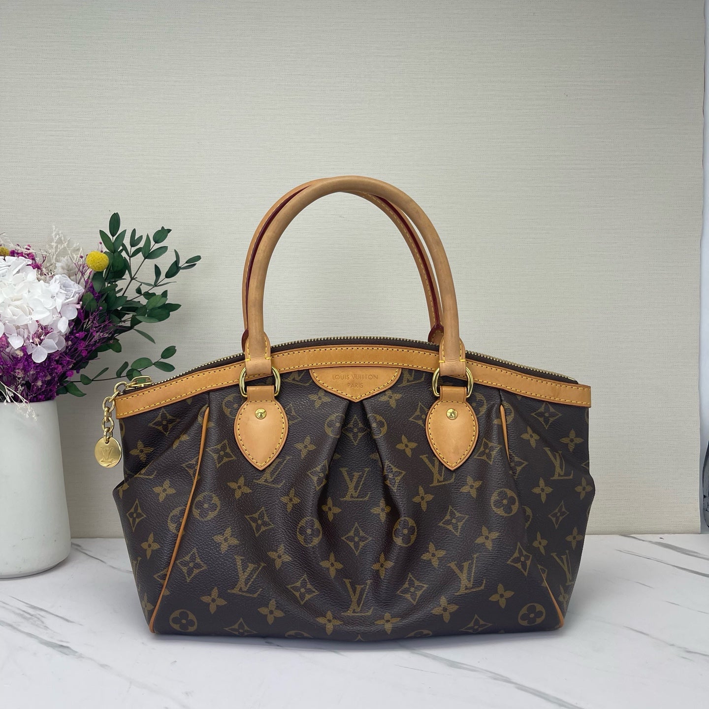 Louis Vuitton - Tivoli - Synthetic - Brown - (medium)