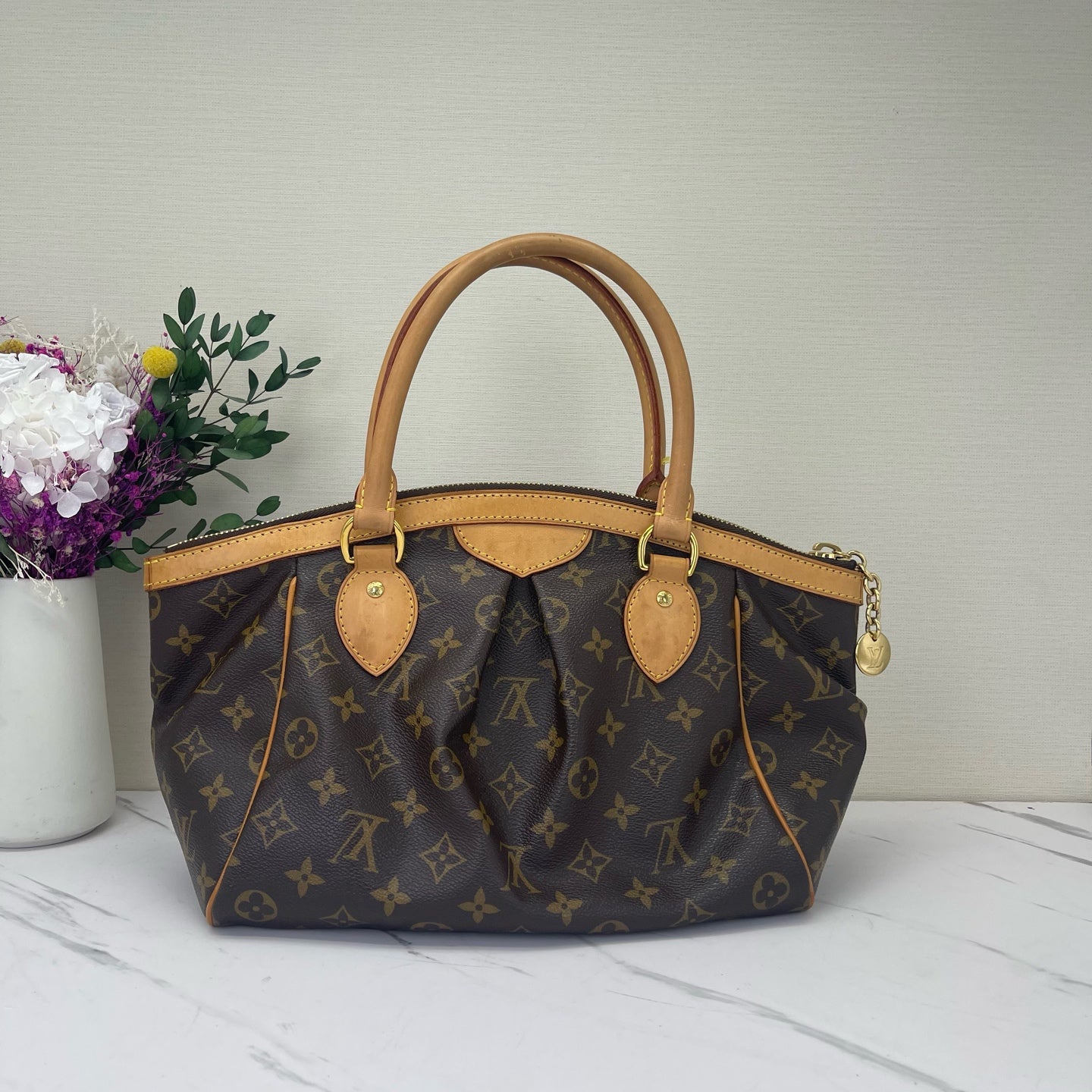 Louis Vuitton - Tivoli - Synthetic - Brown - (medium)