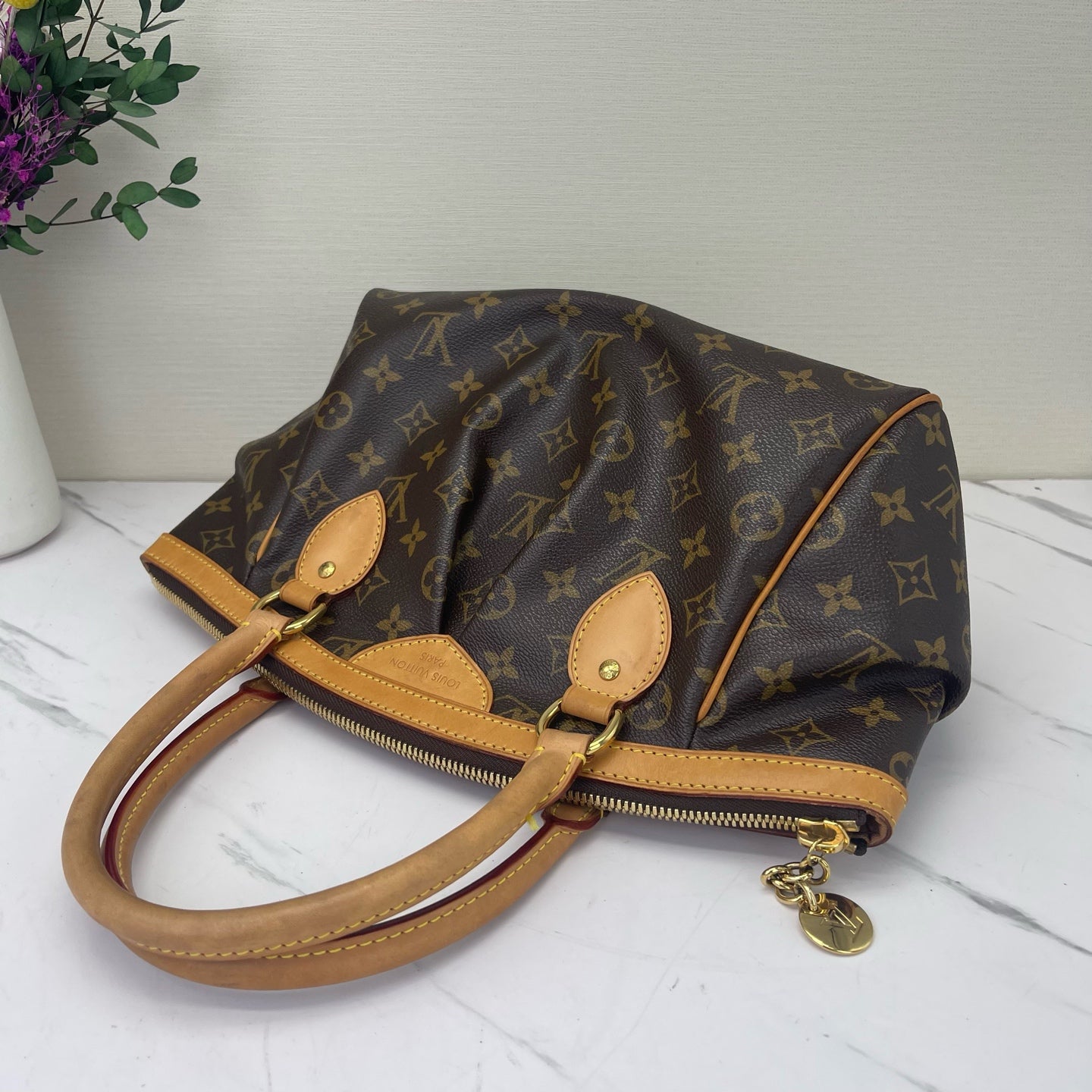 Louis Vuitton - Tivoli - Synthetic - Brown - (medium)