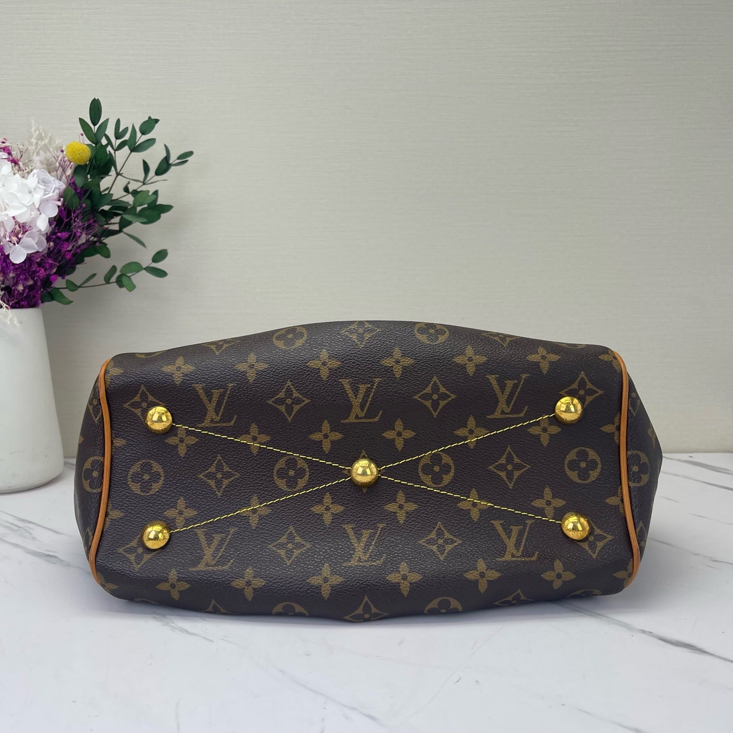 Louis Vuitton - Tivoli - Synthetic - Brown - (medium)