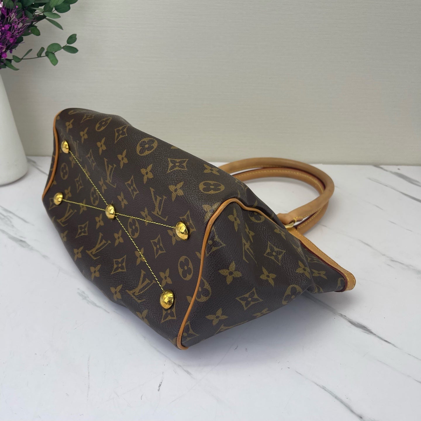 Louis Vuitton - Tivoli - Synthetic - Brown - (medium)