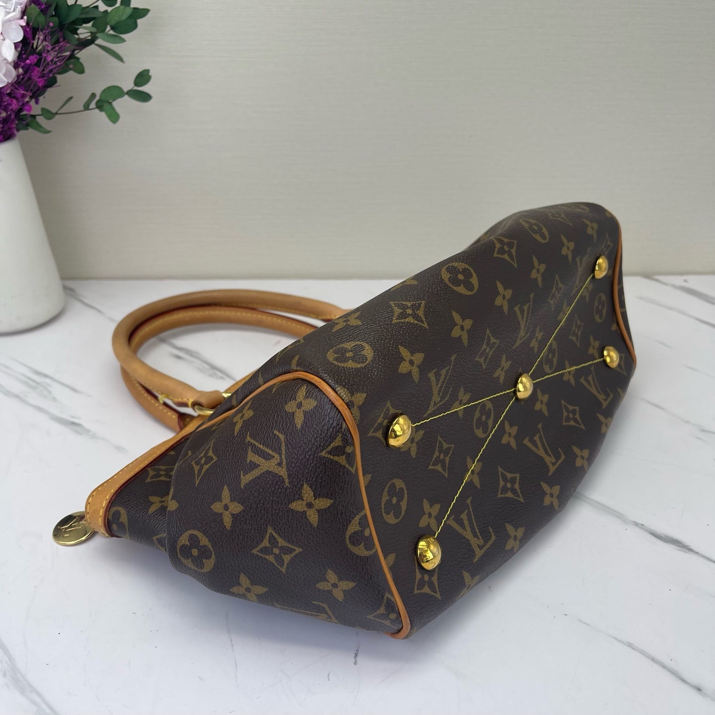 Louis Vuitton - Tivoli - Synthetic - Brown - (medium)