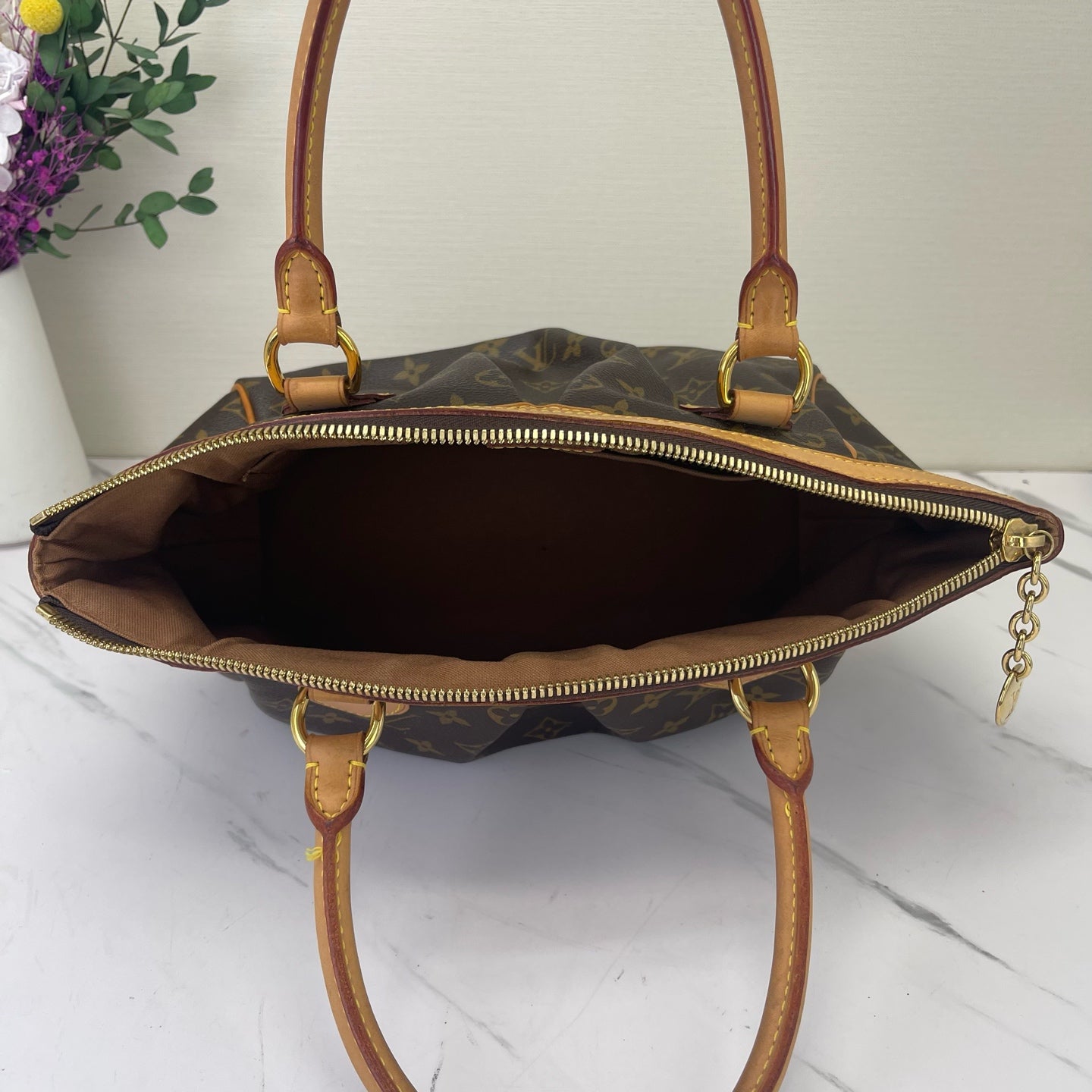 Louis Vuitton - Tivoli - Synthetic - Brown - (medium)