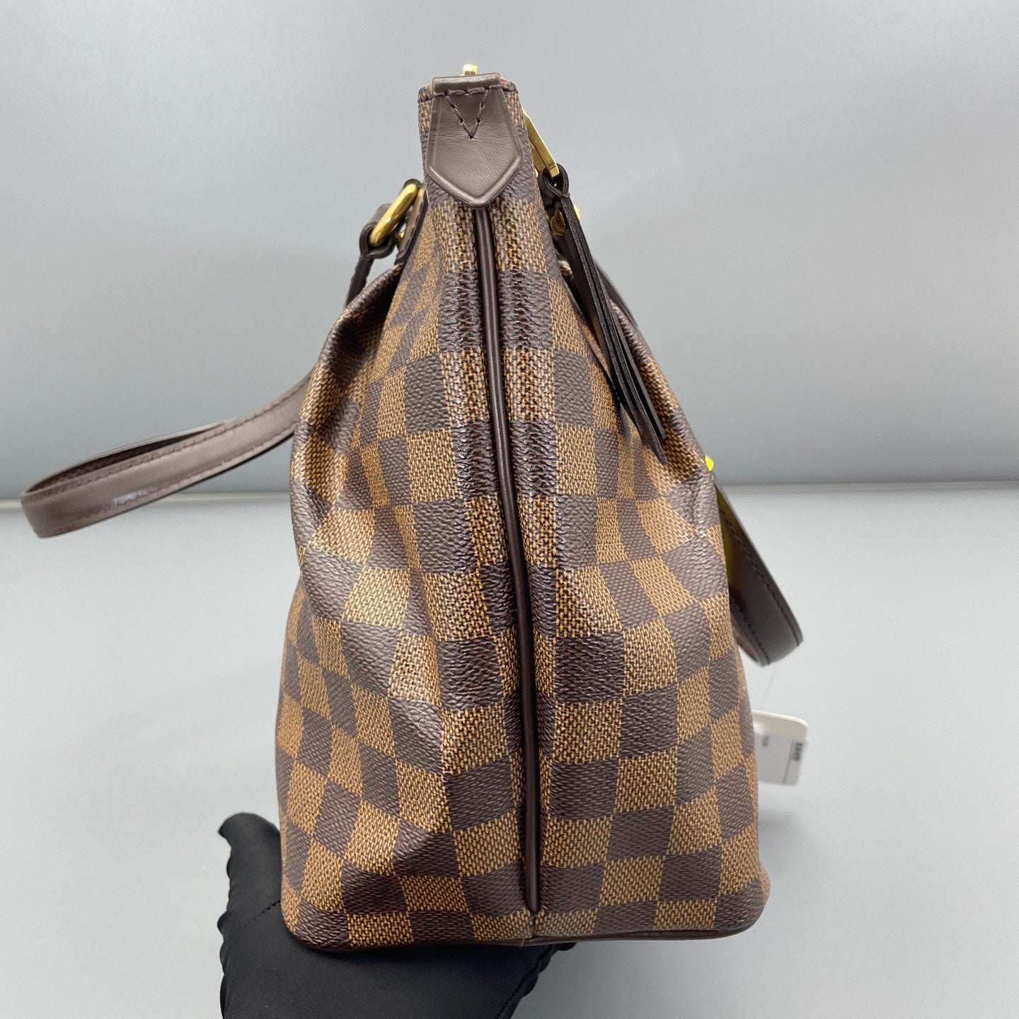 Louis Vuitton - Totally PM - Damier Ebene canvas with leather trim - Brown - (small)