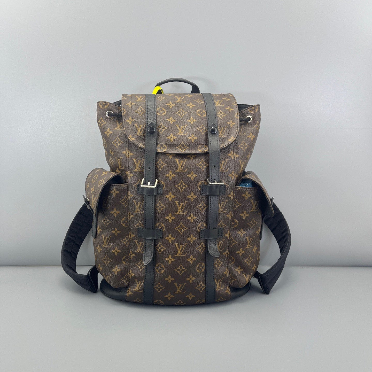Louis Vuitton - Trekking Backpack - Monogram coated canvas with black leather trim - Brown - (large)