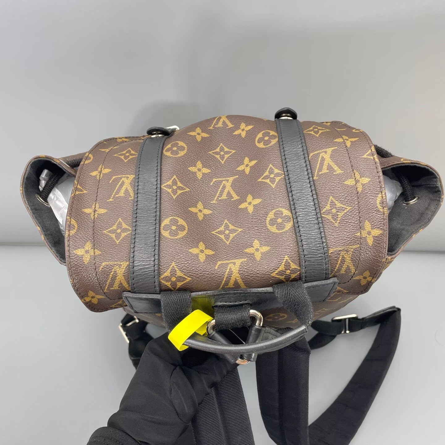 Louis Vuitton - Trekking Backpack - Monogram coated canvas with black leather trim - Brown - (large)