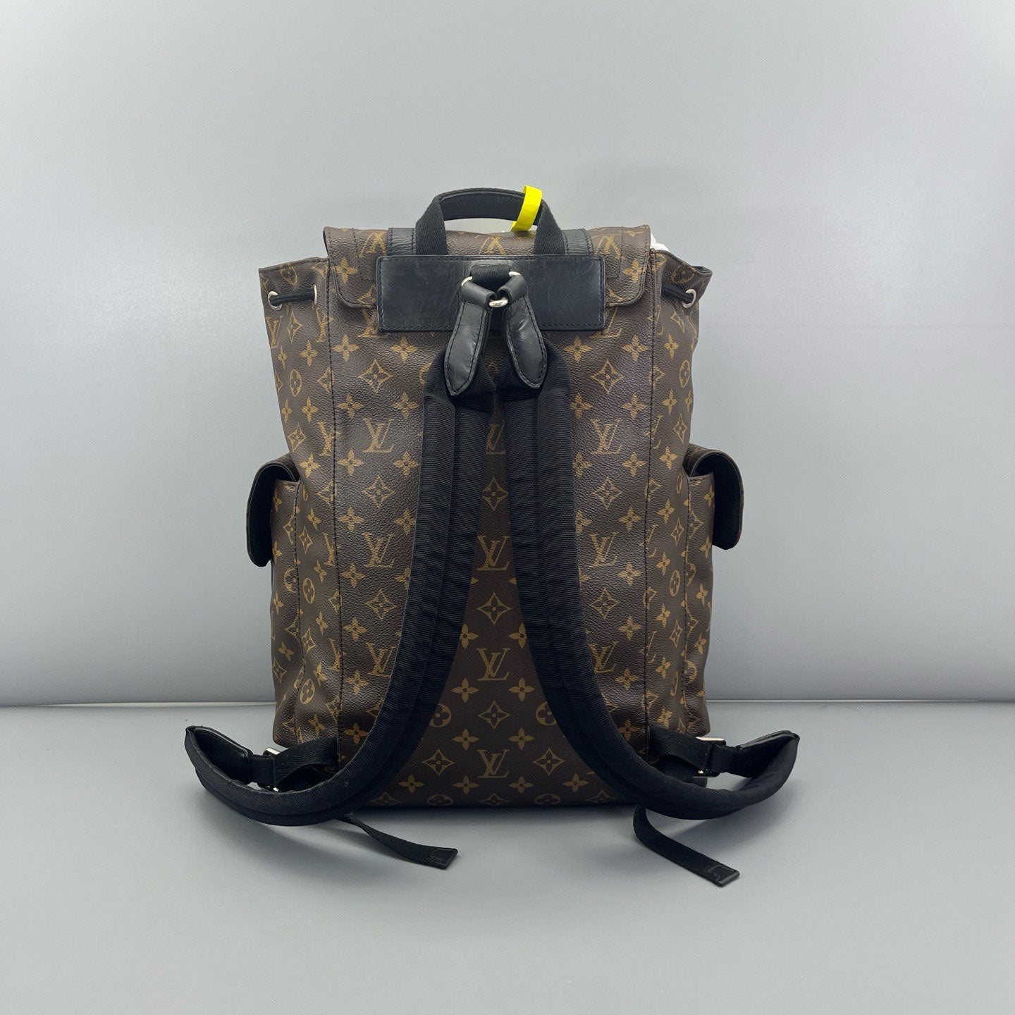 Louis Vuitton - Trekking Backpack - Monogram coated canvas with black leather trim - Brown - (large)