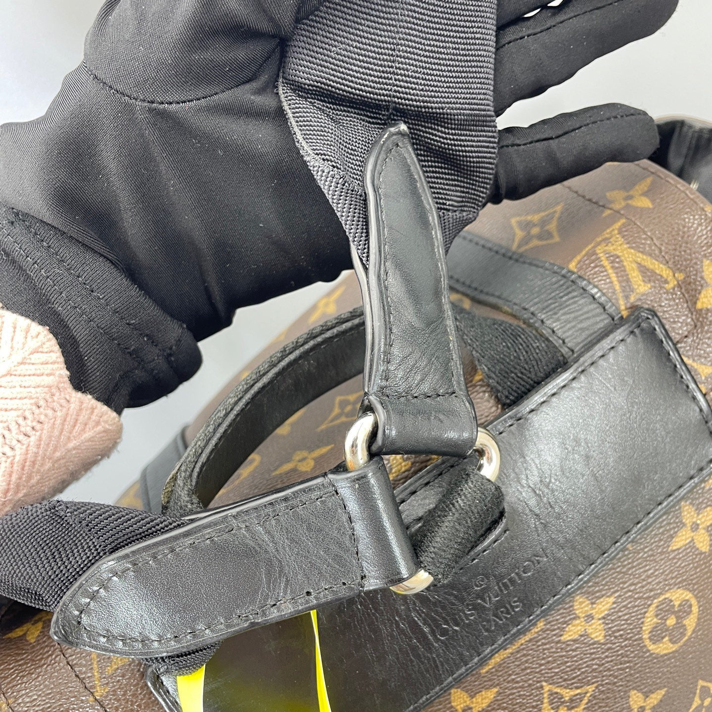 Louis Vuitton - Trekking Backpack - Monogram coated canvas with black leather trim - Brown - (large)