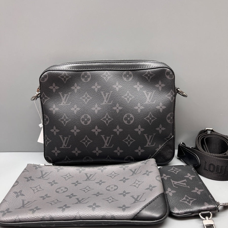 Louis Vuitton - Trio Messenger Bag - Synthetic - Black - (medium)