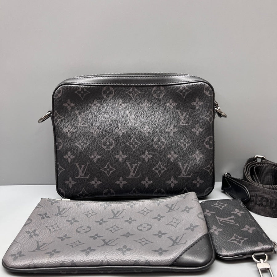 Louis Vuitton - Trio Messenger Bag - Synthetic - Black - (medium)