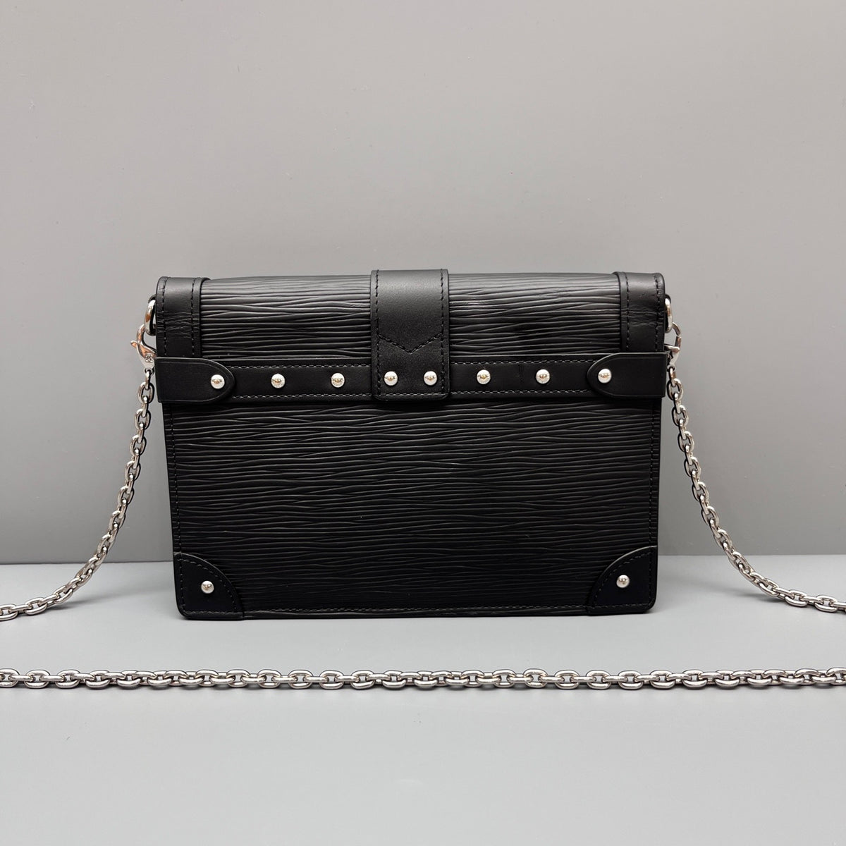 Louis Vuitton - Trunk Chain Bag - Leather - Black - (mini)
