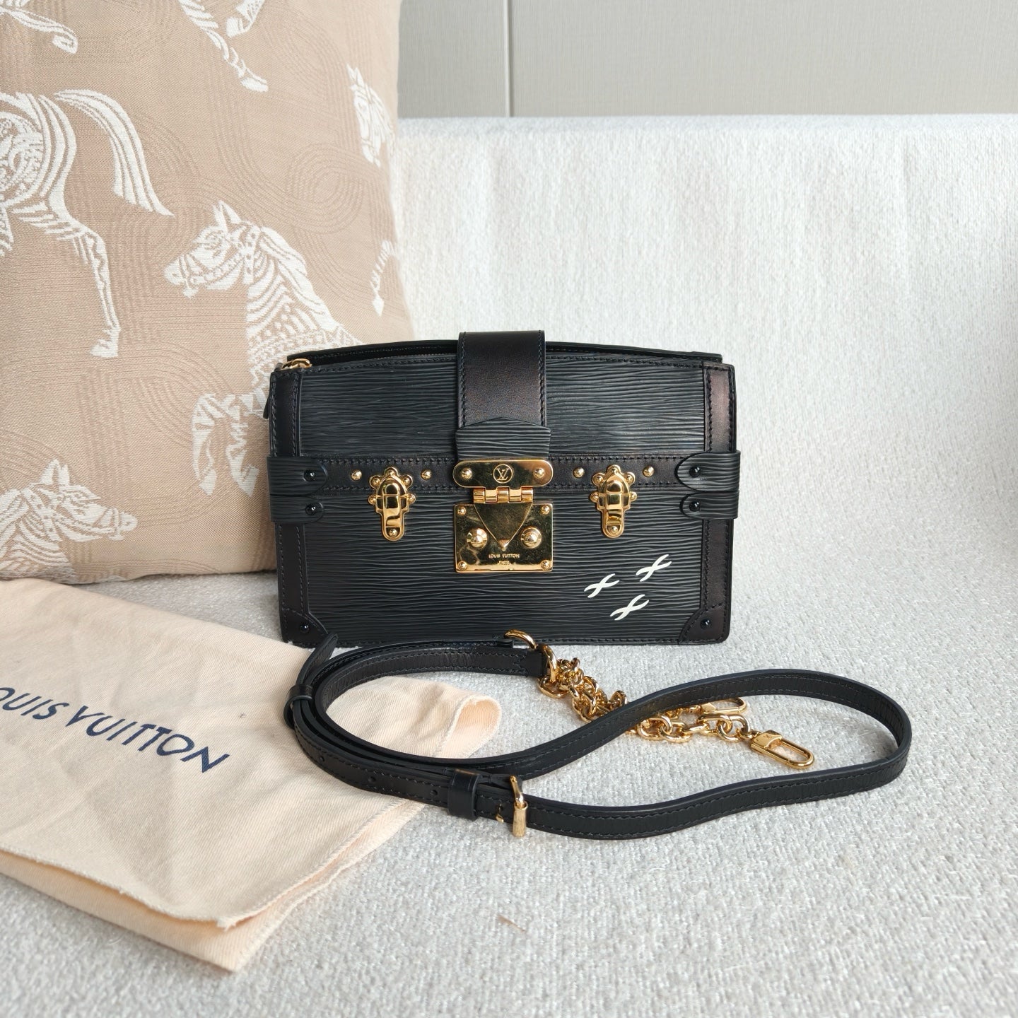 Louis Vuitton - Trunk Clutch - Epi leather - Black - (small)