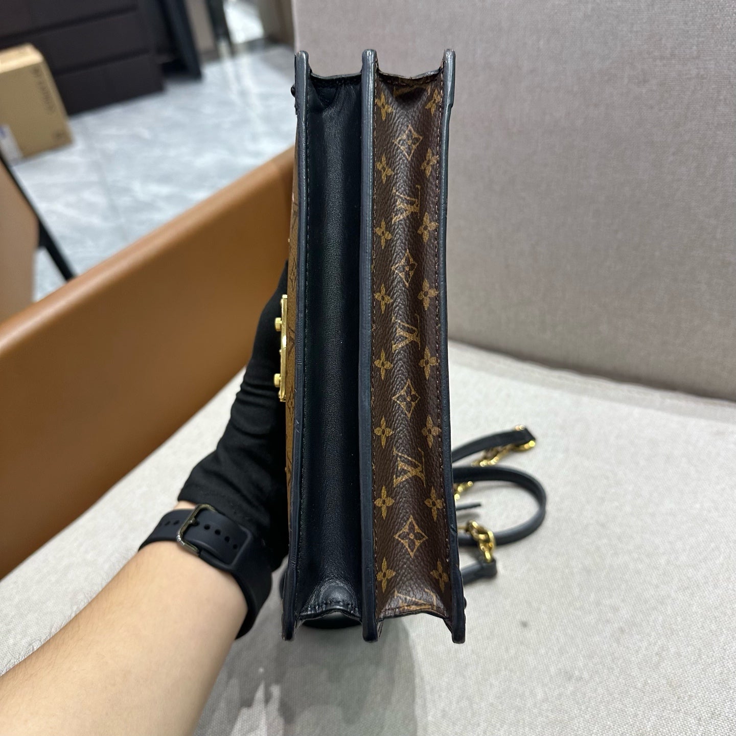 Louis Vuitton - Trunk Clutch - Leather - Brown - (mini)