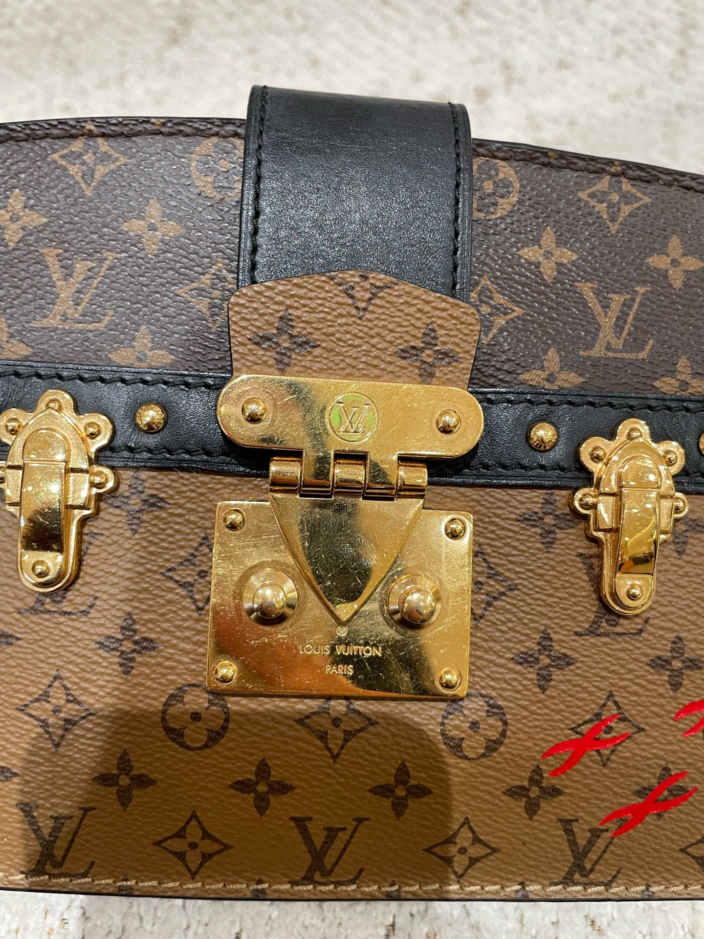 Louis Vuitton - Trunk Clutch - Leather - Brown - (mini)