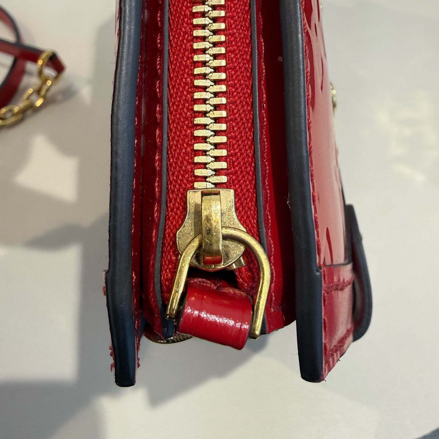 Louis Vuitton - Trunk Clutch - Patent leather - Red - (mini)