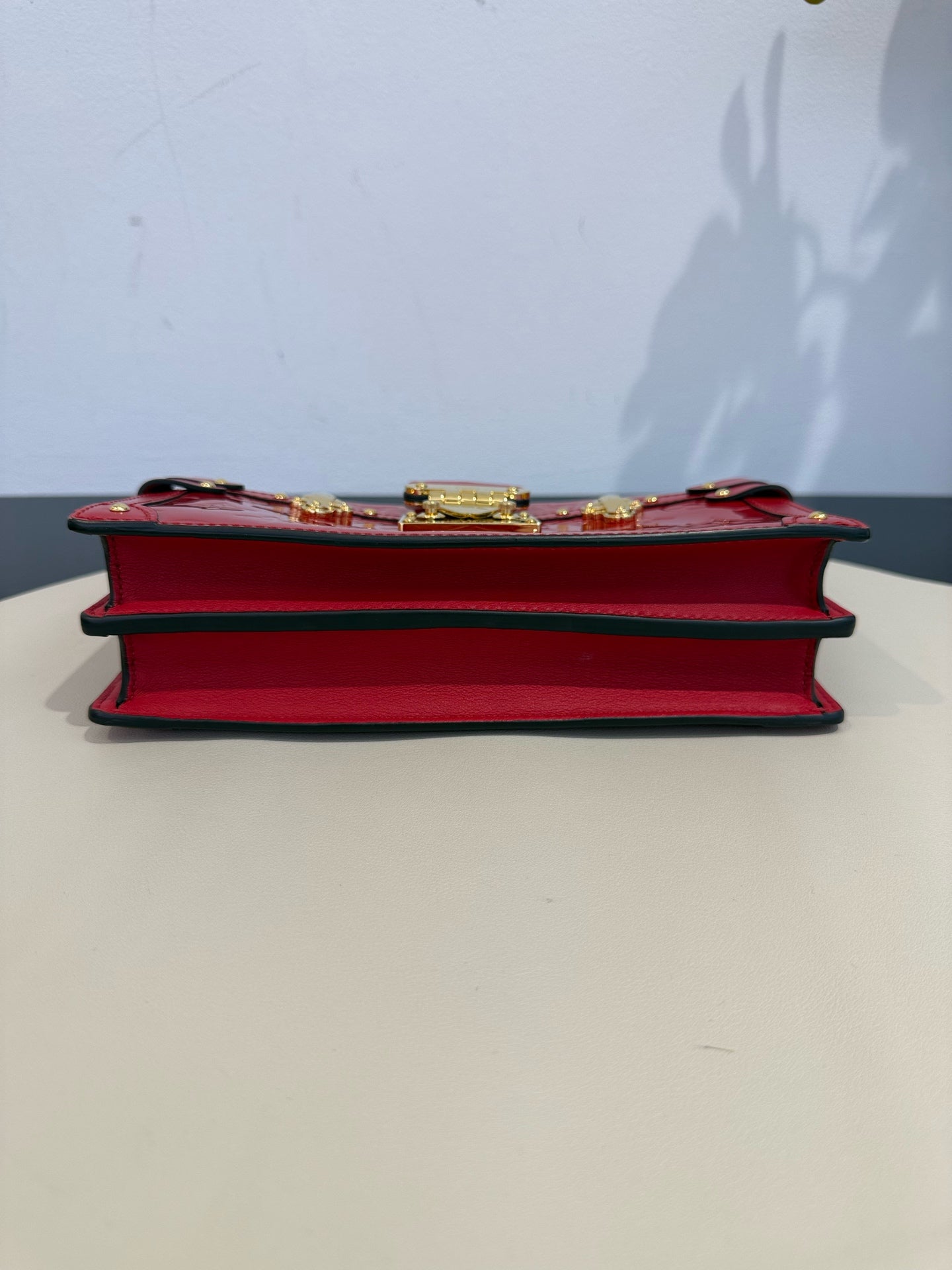 Louis Vuitton - Trunk Clutch - Patent leather - Red - (mini)
