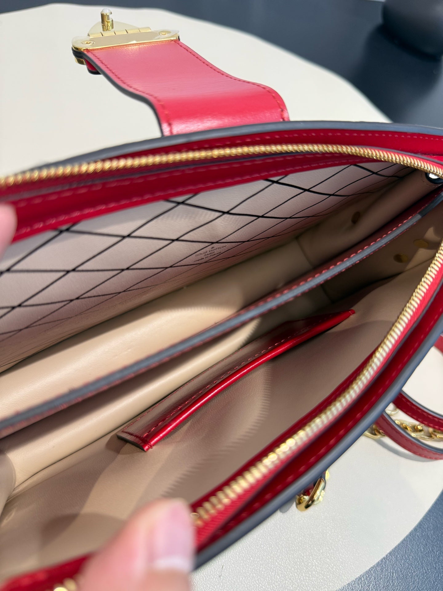 Louis Vuitton - Trunk Clutch - Patent leather - Red - (mini)