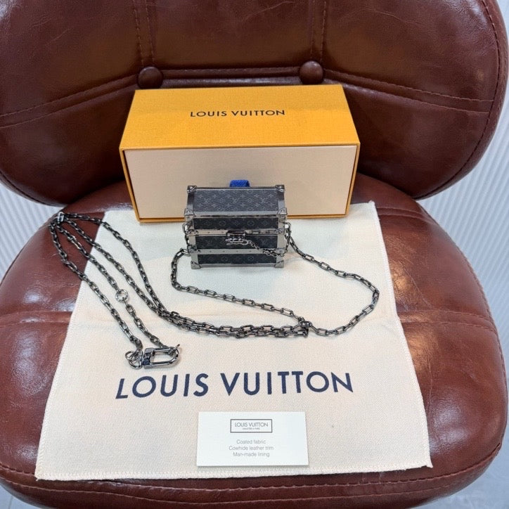 Louis Vuitton - Trunk Mini - Cloth - Black - (mini)