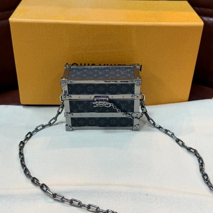 Louis Vuitton - Trunk Mini - Cloth - Black - (mini)
