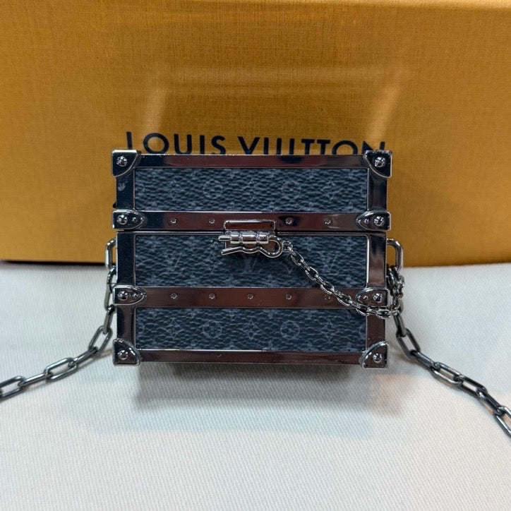 Louis Vuitton - Trunk Mini - Cloth - Black - (mini)