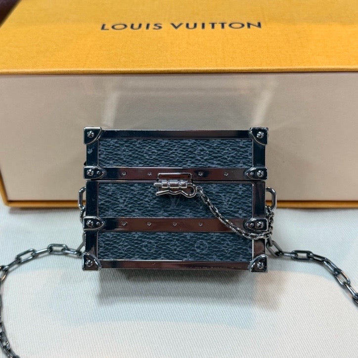 Louis Vuitton - Trunk Mini - Cloth - Black - (mini)