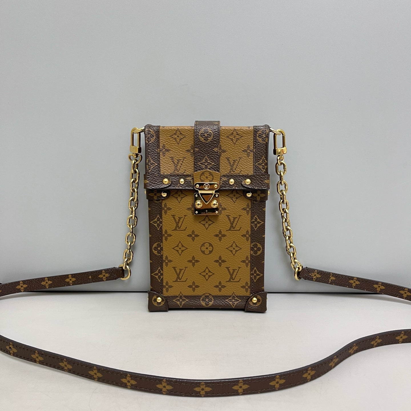 Louis Vuitton - Trunk Vertical - Canvas - Brown - (mini)