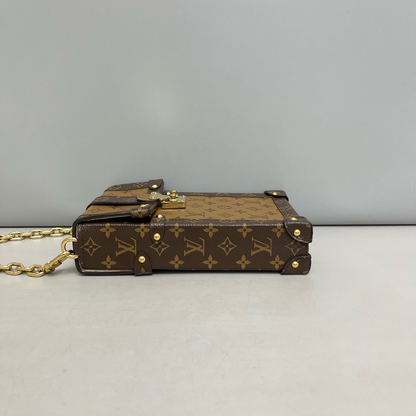 Louis Vuitton - Trunk Vertical - Canvas - Brown - (mini)
