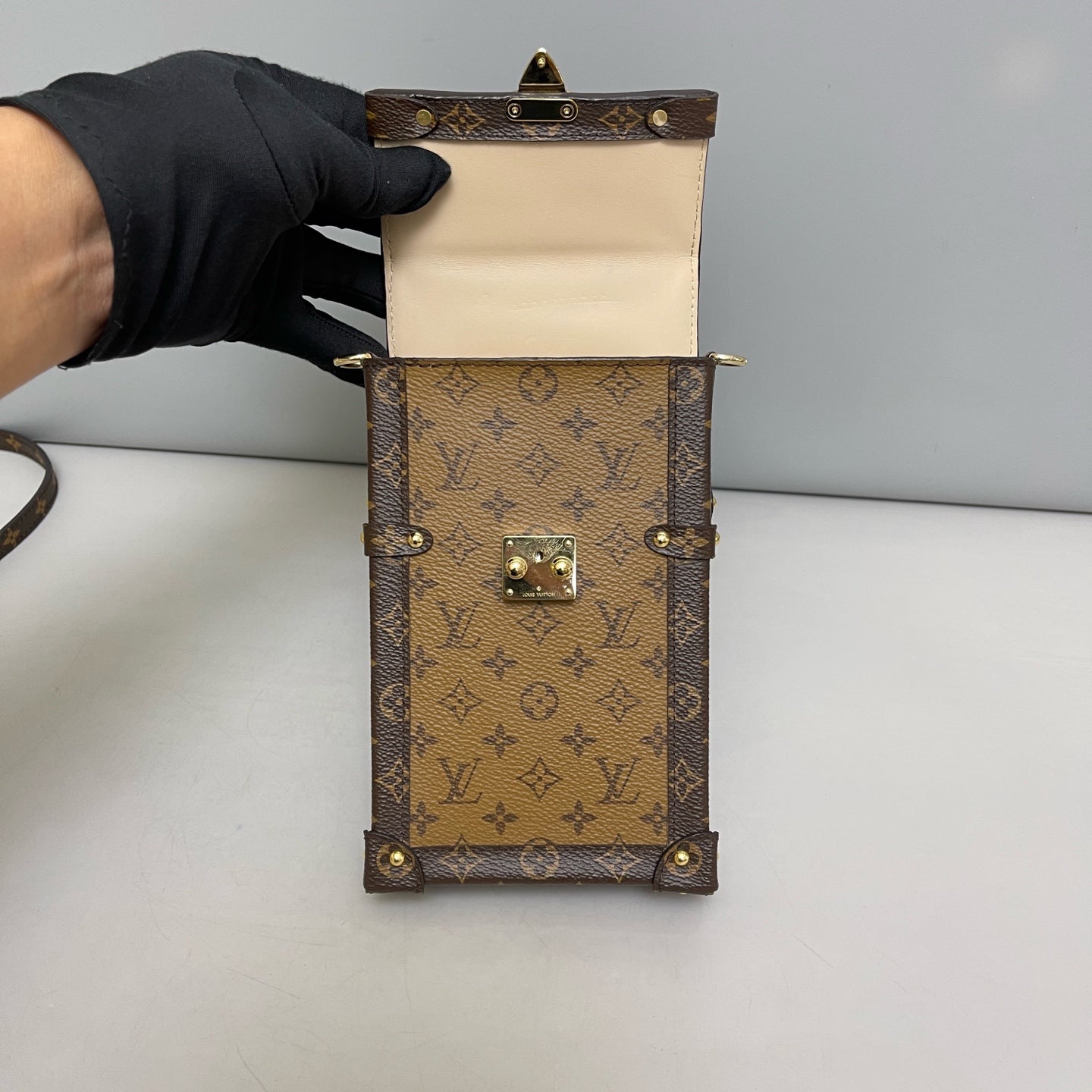 Louis Vuitton - Trunk Vertical - Canvas - Brown - (mini)