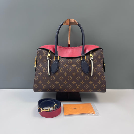 Louis Vuitton - Tuileries - Monogram canvas with leather trim - Multicolour (Brown, Pink, Navy) - (medium)