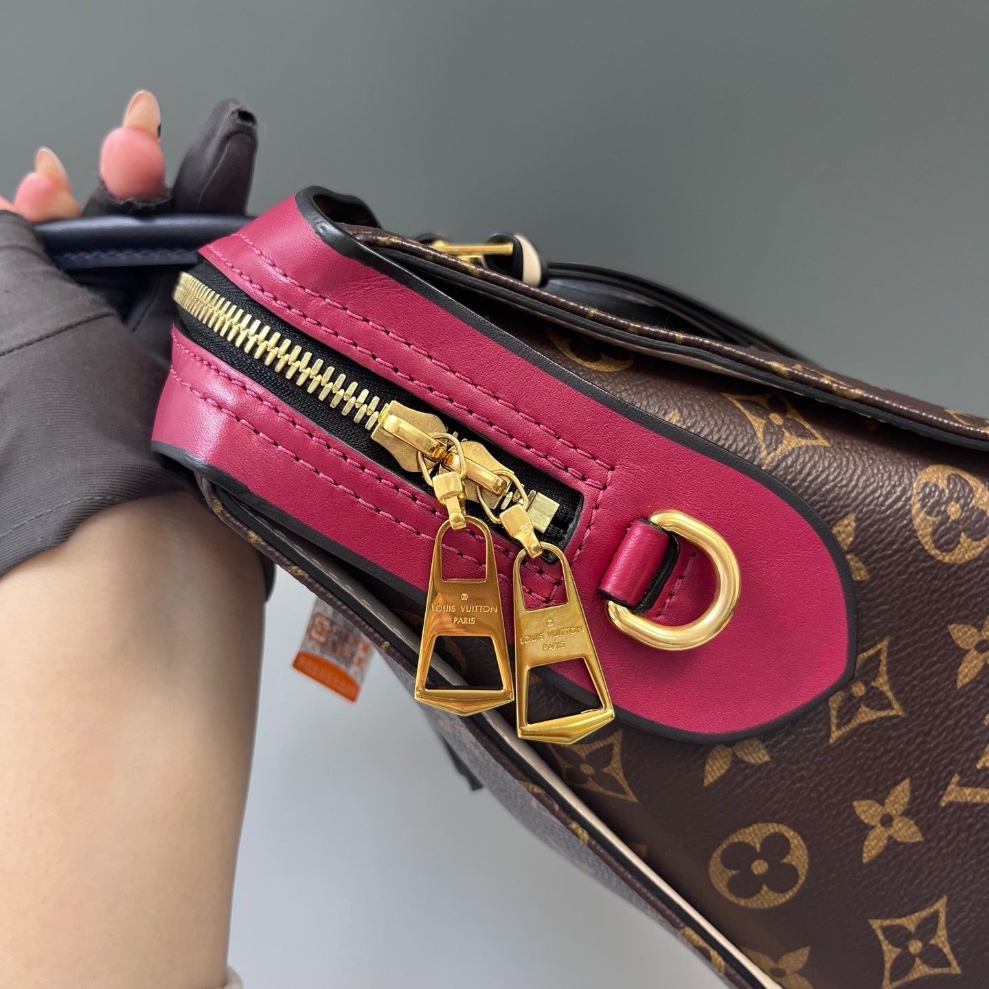 Louis Vuitton - Tuileries - Monogram canvas with leather trim - Multicolour (Brown, Pink, Navy) - (medium)
