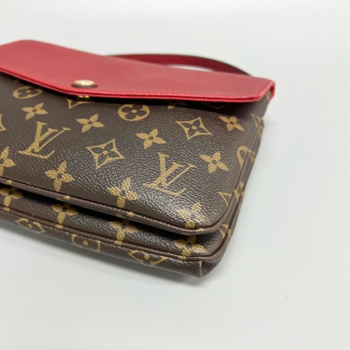 Louis Vuitton - Twice - Leather - Red - (mini)