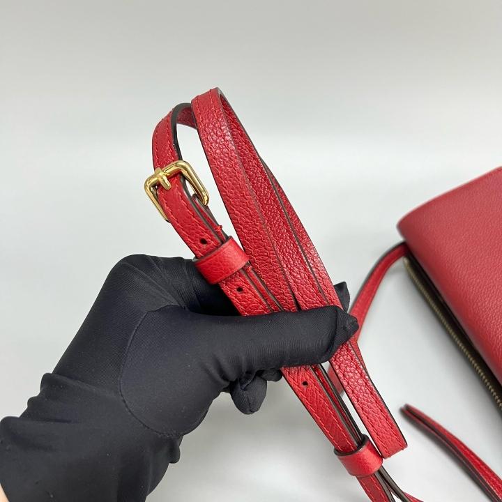 Louis Vuitton - Twice - Leather - Red - (mini)