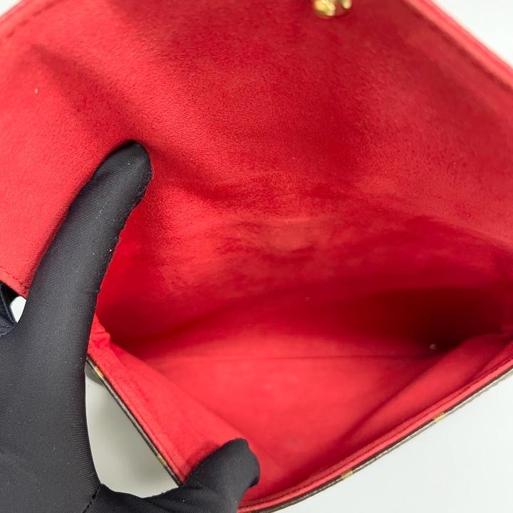 Louis Vuitton - Twice - Leather - Red - (mini)